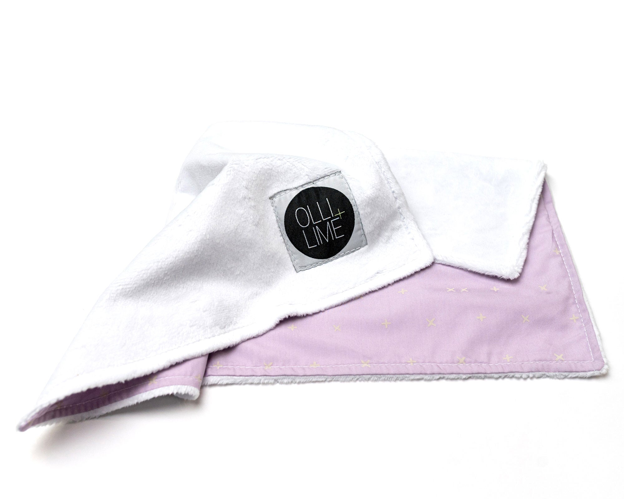 Lavender Hugs - Lovey Cuddle - Ivory X on Lilac/Lavender - Olli+Lime
